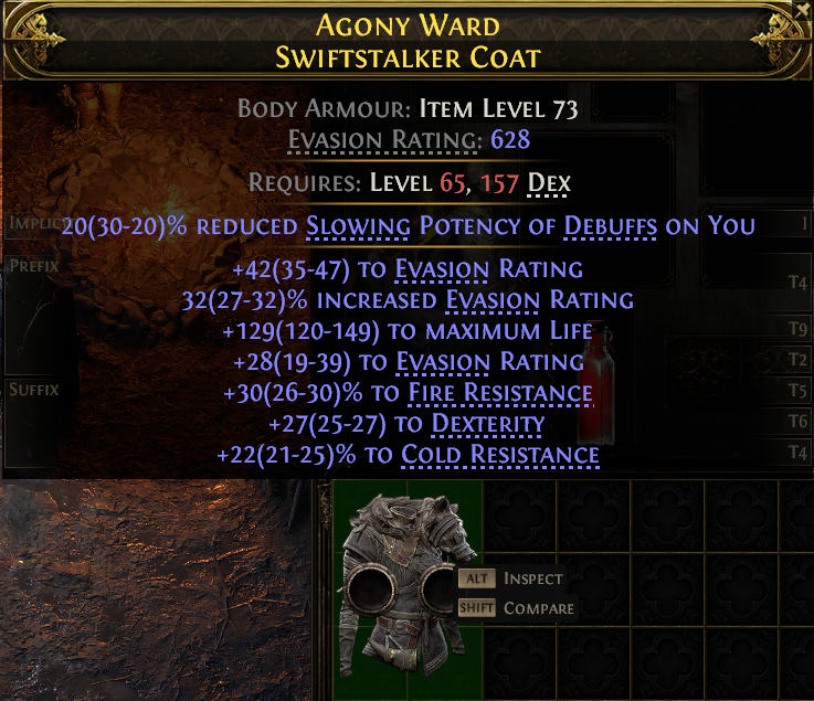 Agony Ward Swiftstalker Coat