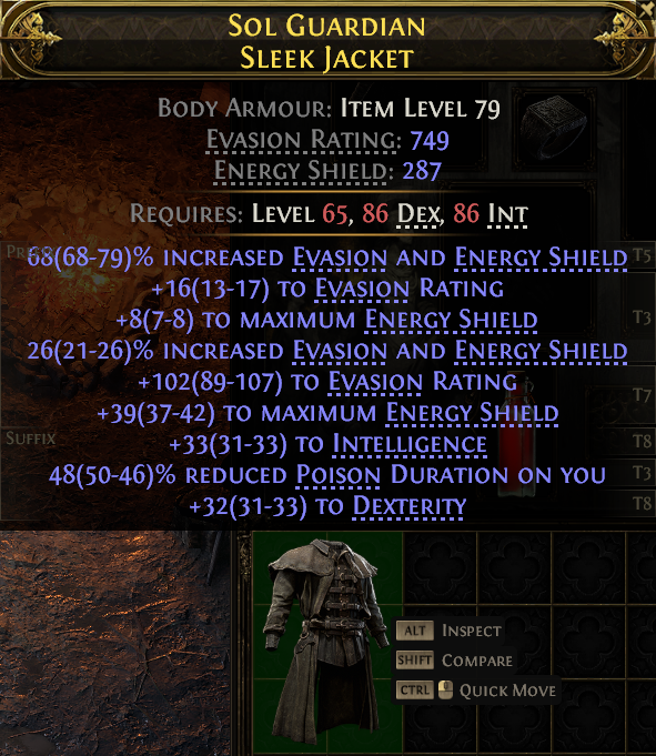 Sol Guardian Sleek Jacket