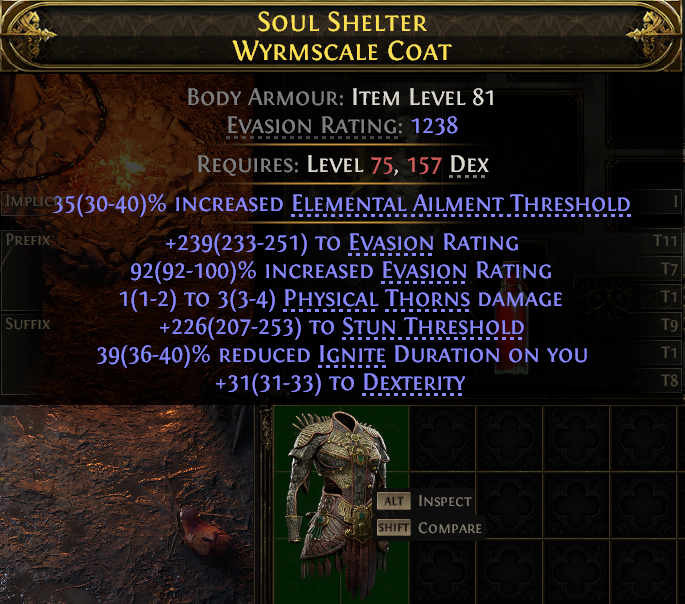 Soul Shelter Wyrmscale Coat