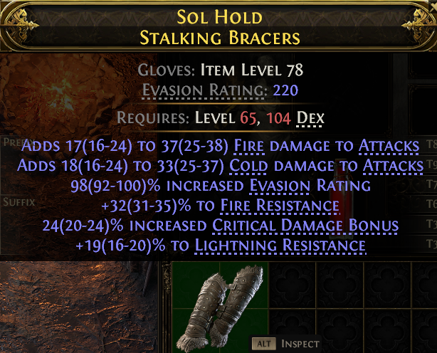 Sol Hold Stalking Bracers