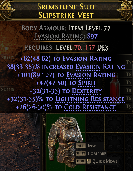 Brimstone Suit Slipstrike Vest