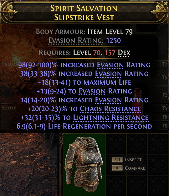 Spirit Salvation Slipstrike Vest