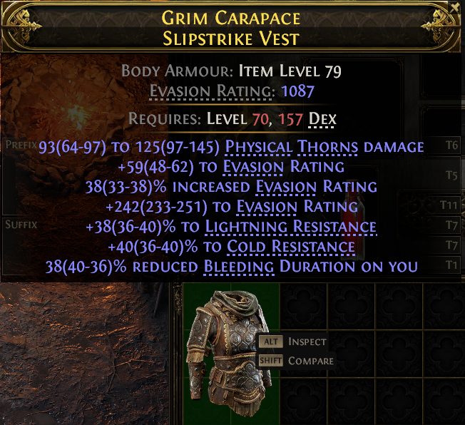 Grim Carapace Slipstrike Vest