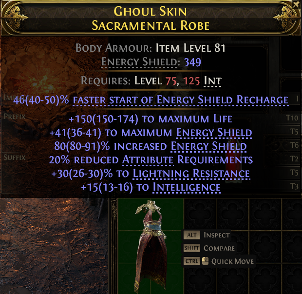 Ghoul Skin Sacramental Robe