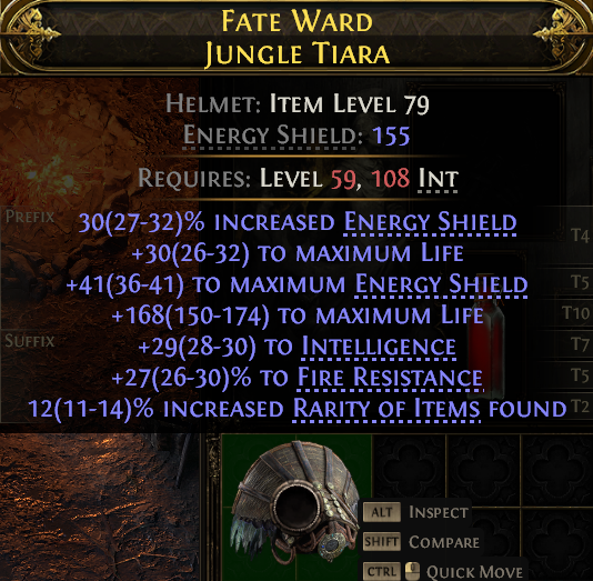 Fate Ward Jungle Tiara