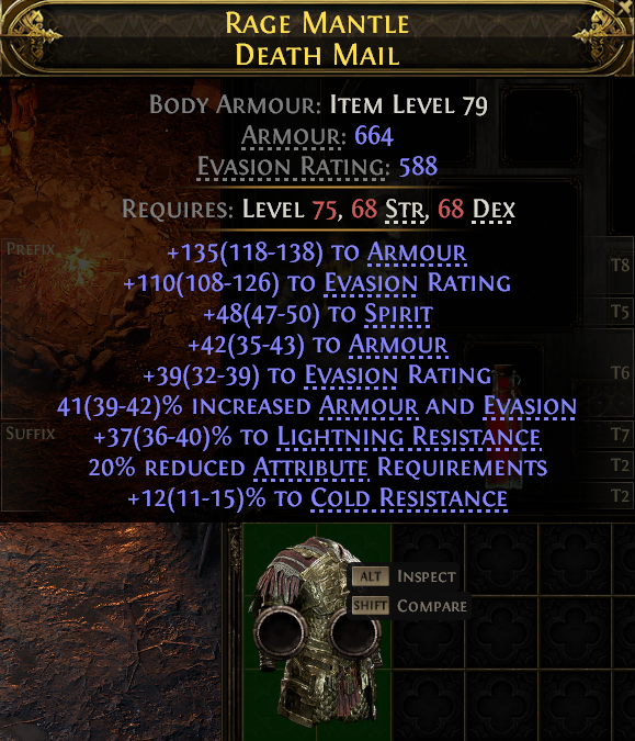 Rage Mantle Death Mail