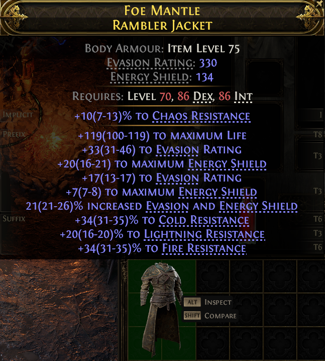 Foe Mantle Rambler Jacket