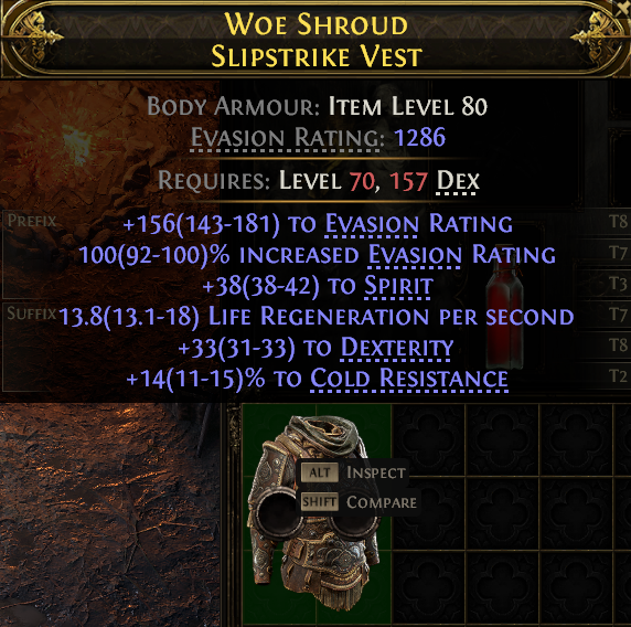Woe Shroud Slipstrike Vest