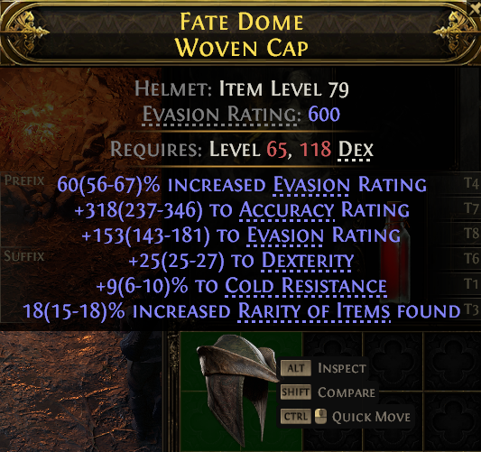 Fate Dome Woven Cap